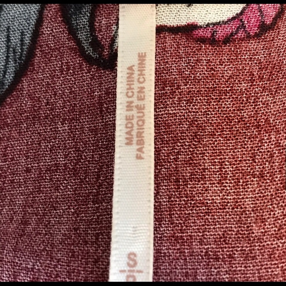 Free People Tree Swing Oversize Maroon Dress - Picture 10 of 11